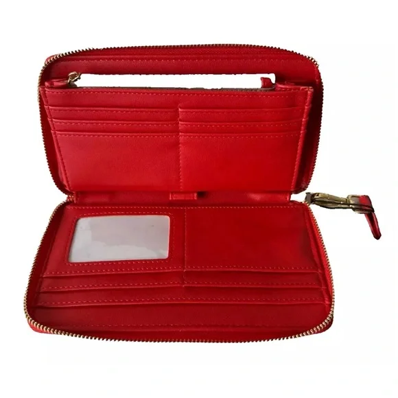 Steve Madden Red Women's Wallet - Picture 6 of 9